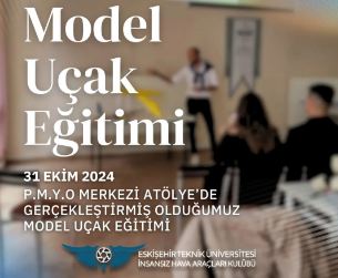 Yüksekokulumuzda İnsansız Hava Aracı Kulübü Model Uçak Eğitimi Düzenlendi