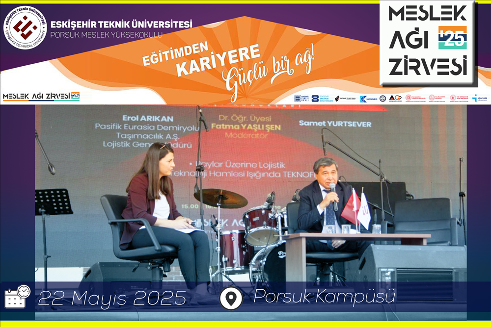 Öğrenci Haberi: Meslek Ağı Zirvesi Kapsamında “Raylar Üzerinde Lojistik” Başlıklı Bir Söyleşi Düzenlendi
