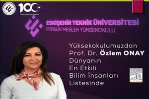 Prof. Dr. Özlem ONAY Hocamıza Tebrik ve Teşekkür