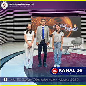 Porsuk MYO Öğrencileri Kanal 26 Stüdyolarında: Hayat Okulu Program Çekimi Gerçekleştirildi
